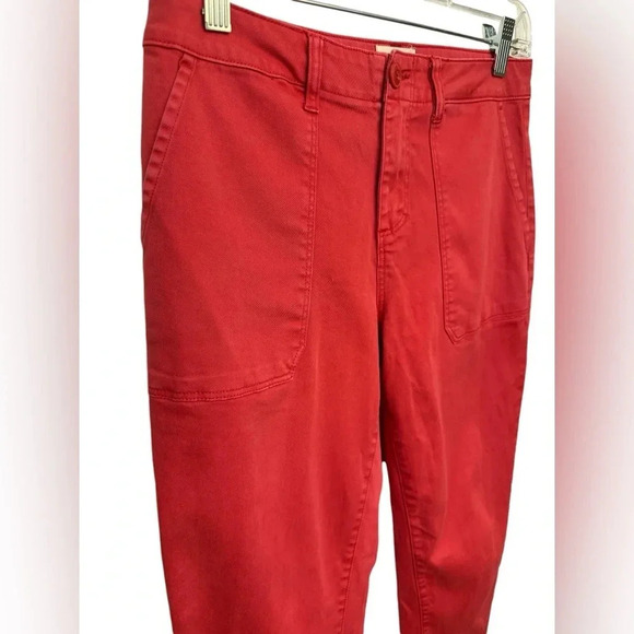 Sanctuary Standard Surplus red chino pants with oversized pockets - Picture 3 of 6